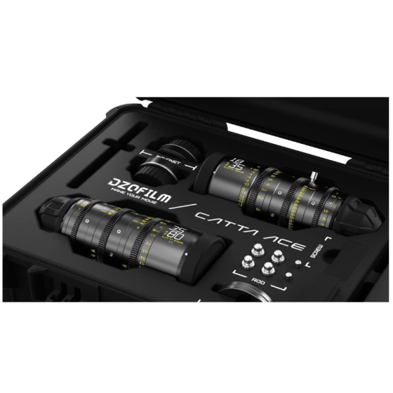 DZOFILM Cine Lens Catta Ace Zoom 2-Lens Kit (18-35/35-80 T2.9) Black